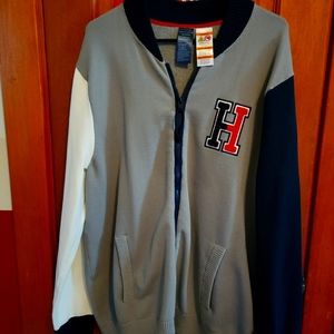 Tommy hilfiger zip up Varsity